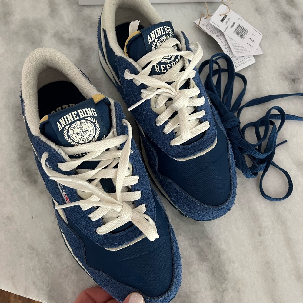 Reebok x Annie Bing classic nylon shoes